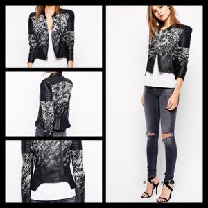 *MOVING SALE* BCBG Maxazria Leather Jacket Small